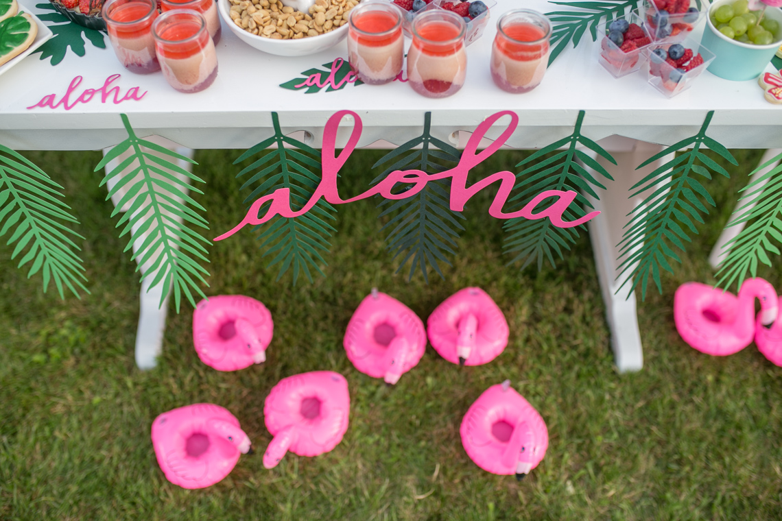 przyjęcie w stylu aloha party 